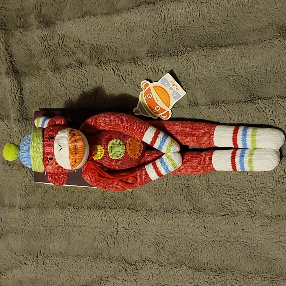 Sock Monkey Stuffed Animal